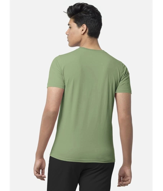 BULLMER - Green Cotton Blend Regular Fit Mens T-Shirt ( Pack of 2 ) - None