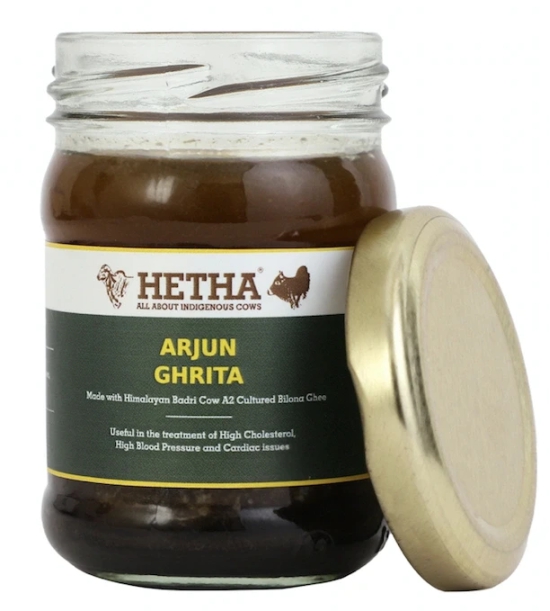 Arjun Ghrita (Size - 250 ml) by HETHA ORGANICS LLP