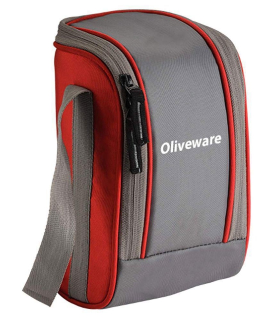 Oliveware Red Lunch Box