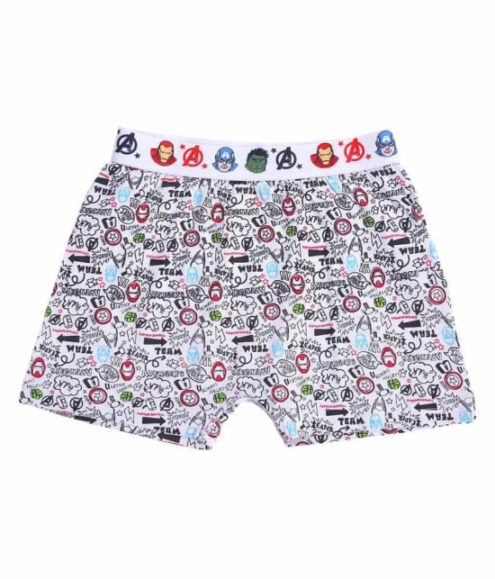 Bodycare Kids Boys Avengers Printed Assorted coloured Briefs shorts Pack Of 3 - None