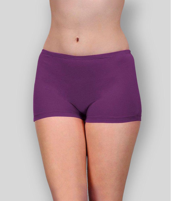 Softskin - Multicolor Cotton Solid Women's Briefs ( Pack of 3 ) - 2XL