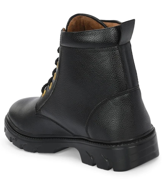 Leeport Black Mens Casual Boots - None