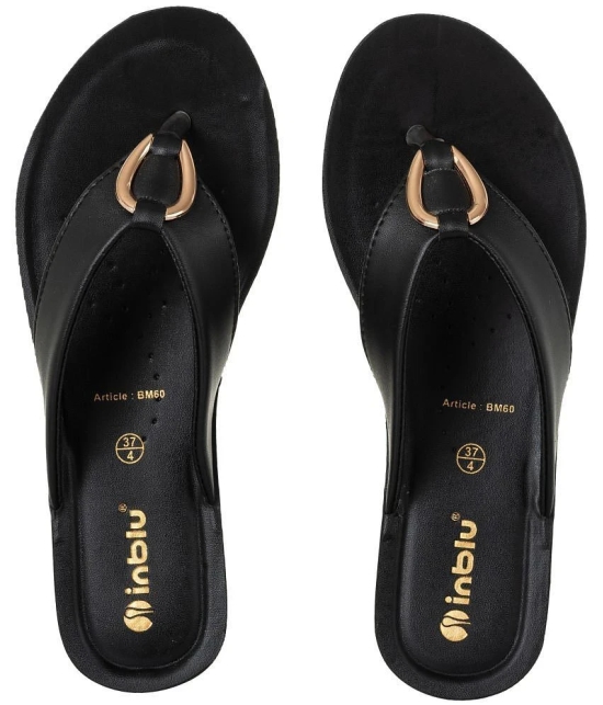 Inblu Black Womens Slipper - None