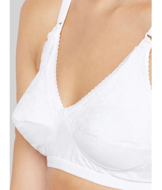 Bodycare White Cotton Non Padded Womens Everyday Bra ( Pack of 1 ) - None