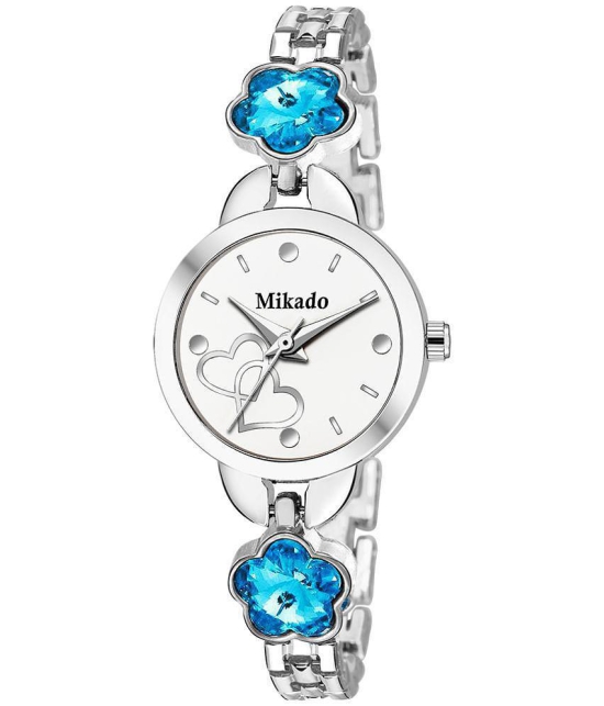 Mikado Stainless Steel Round Womens Watch