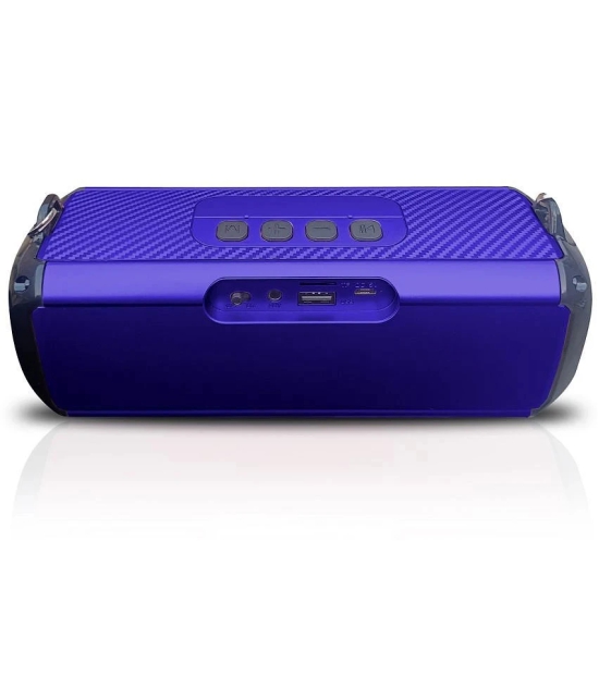 hitage BS-414 10H Music 5 W Bluetooth Speaker Bluetooth V 5.0 with USB,Aux,3D Bass Playback Time 24 hrs Blue - Blue