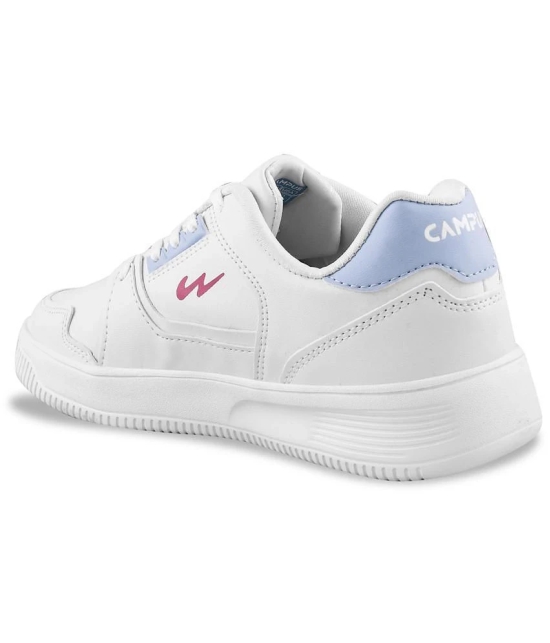 Campus White Womens Sneakers - None