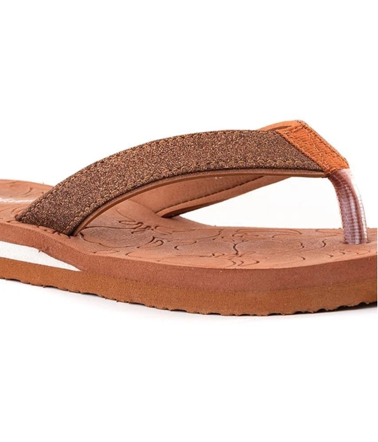 KHADIM Brown Womens Slipper - None