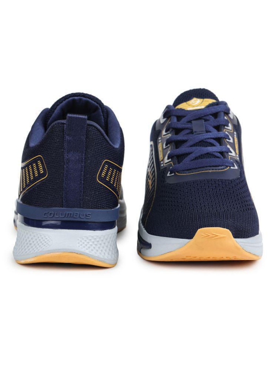 Columbus - CLIMBER Sports Shoes Navy Mens Sports Running Shoes - None