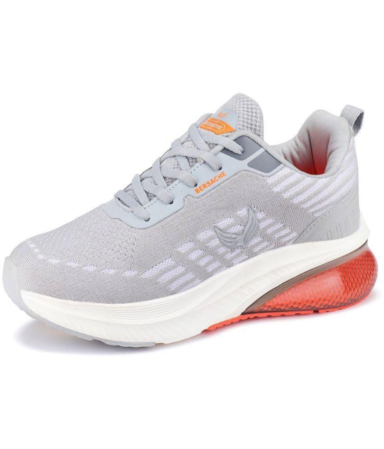 Bersache Sports Shoes Gray Mens Sports Running Shoes - None