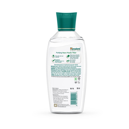 PURIFYING NEEM MICELLAR WATER 100ML IND 100 ml