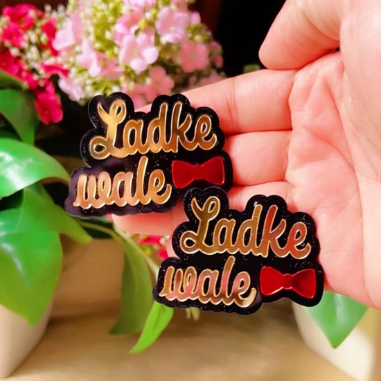 Ladke Wale Brooch Pin