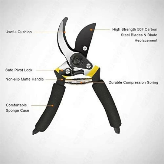 Garden Shears Sharp Cutter Pruners Scissor