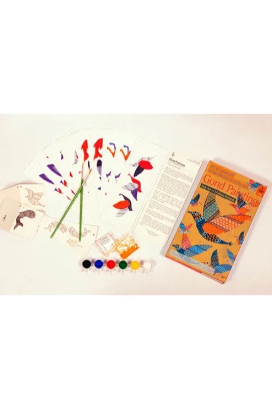 DIY Colouring Kit - Gond