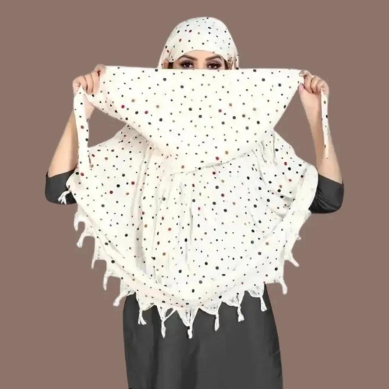 Long Cotton Scarf | For Sunlight & Pollution Protection-Buy 2 scarf @899?