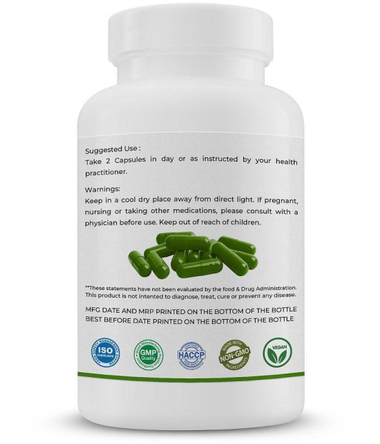 GOLDENACACIA HERRBALS Spirulina 500mg 90 Capsules Capsule 1 no.s