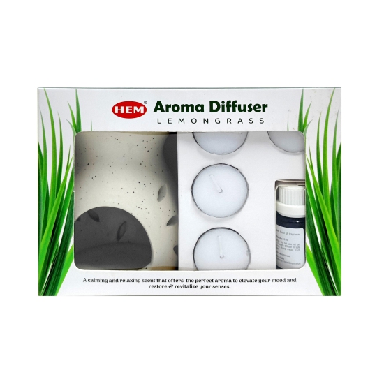 HEM Mystic Lemongrass Aroma Diffuser Gift Set