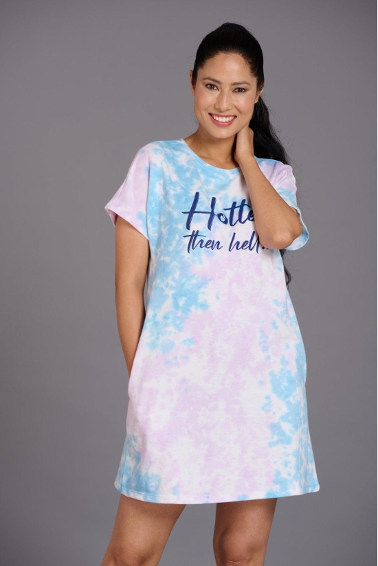 Hotter Than Hell Pink & Blue for Women