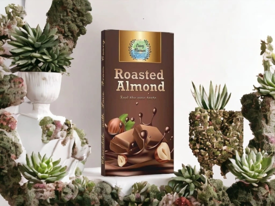 HOMEMADE COORG CHOCOLATE ROAST ALMOND 2 PCS