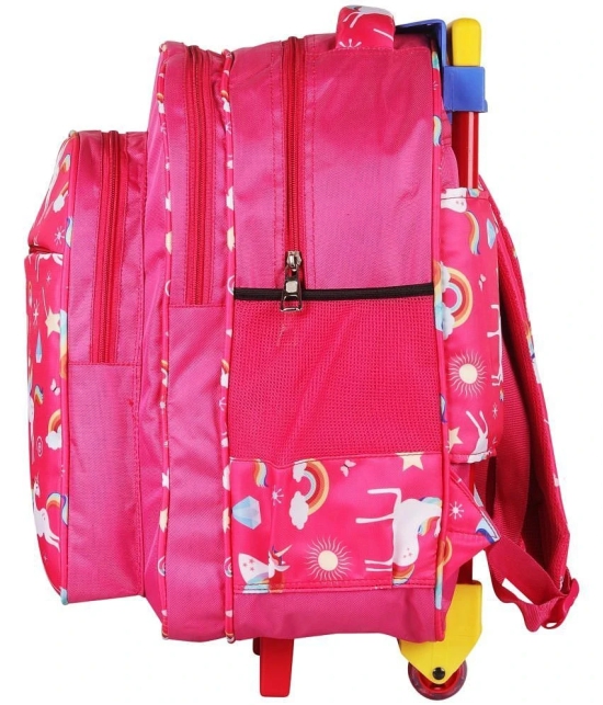 Da Tasche 25 Ltrs Pink Trolley Bag for Girls