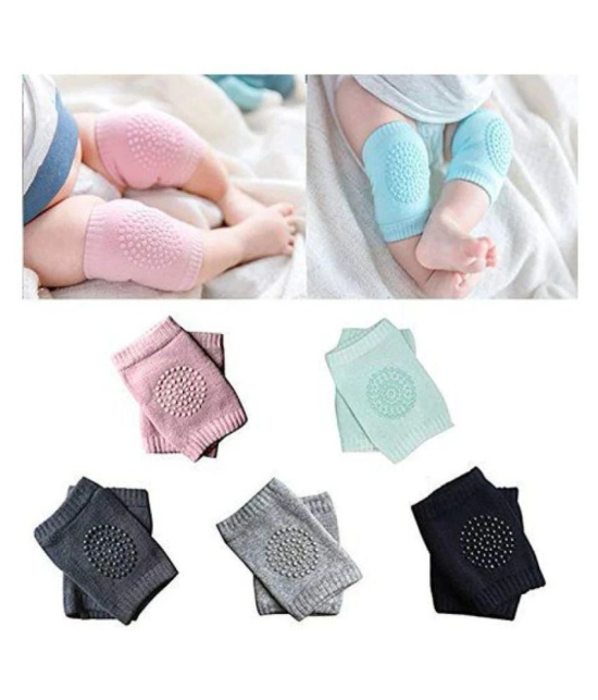 shopping box Multi-Colour Coton Baby Knee Pad 2 pcs