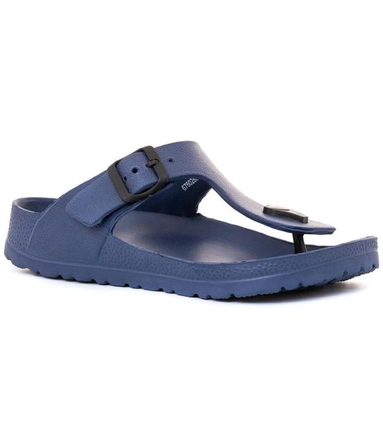 KHADIM Navy Blue Womens Thong Flip Flop - None