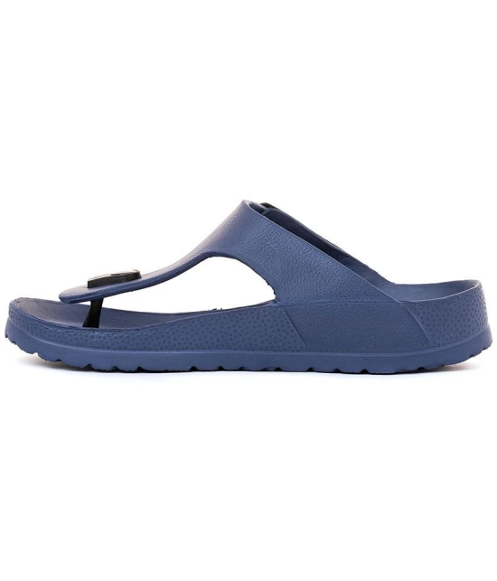 KHADIM Navy Blue Womens Thong Flip Flop - None