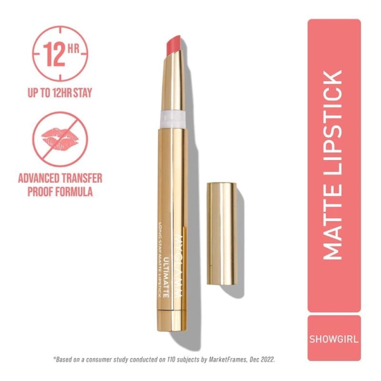 Ultimatte Long Stay Matte  Lipstick+ Ultimatte Long Lasting Liquid Lipstick