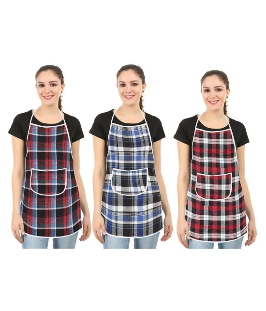 E-Retailer Set of 3 Cotton Apron