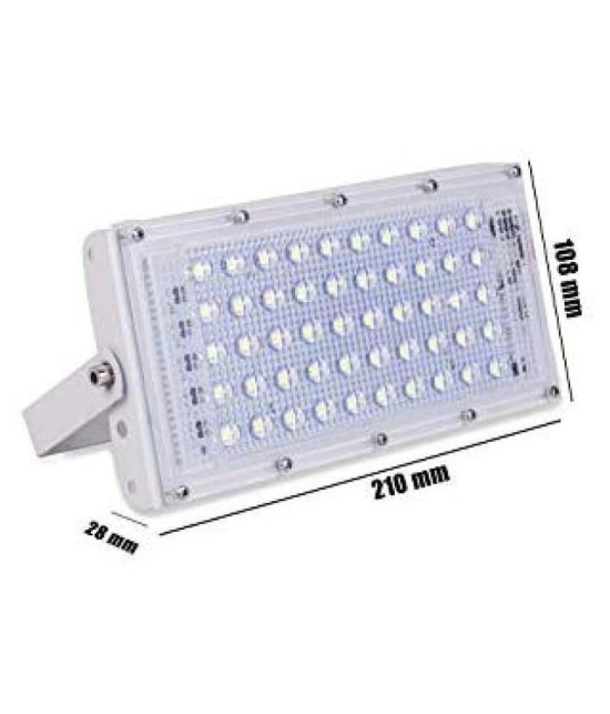 Candle 50 Watts IP 65 Flood Light Cool Day Light - Pack of 1