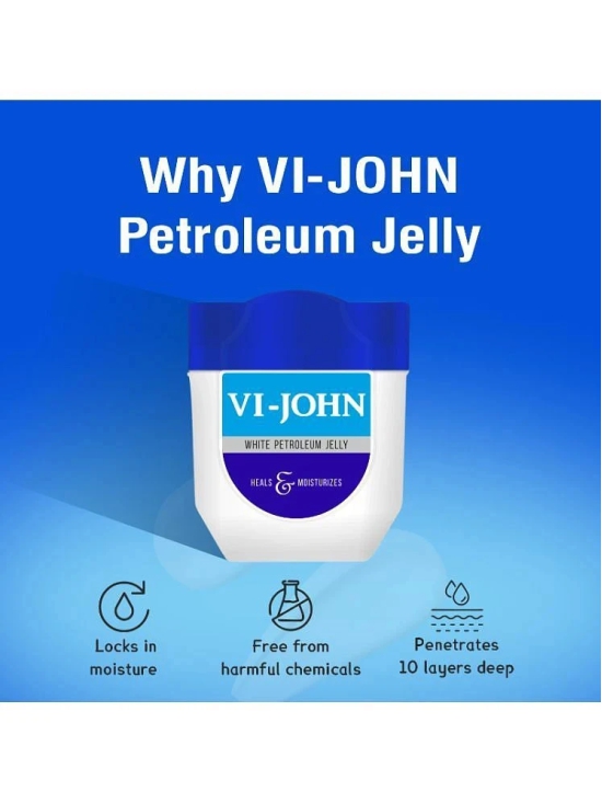 VI-JOHN White Petroleum Jelly Classic For Skin Protection & Moisturizer 50ml