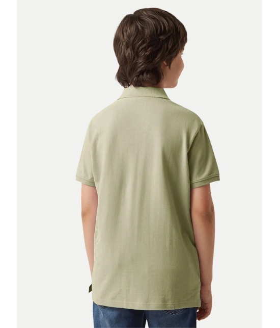 Radprix Green Cotton Blend Boys Polo T-Shirt ( Pack of 1 ) - None