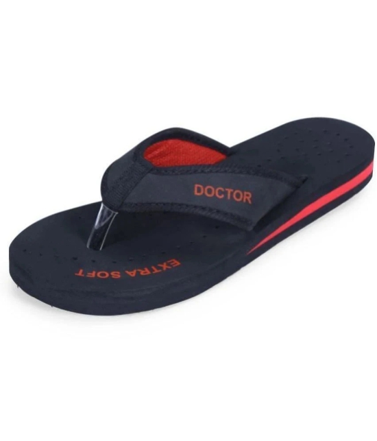 DOCTOR EXTRA SOFT - Navy Blue Womens Slipper - None