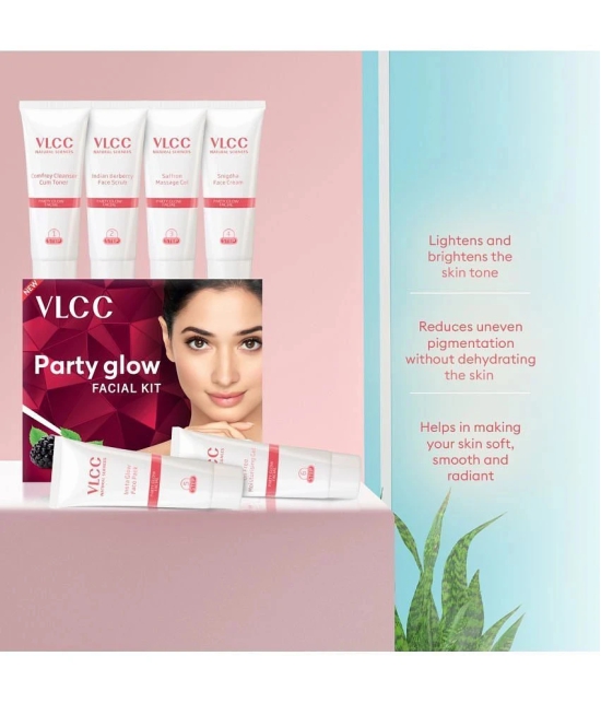 VLCC Party Glow Facial Kit 60 g For Party Ready, Anytime & Anywhere