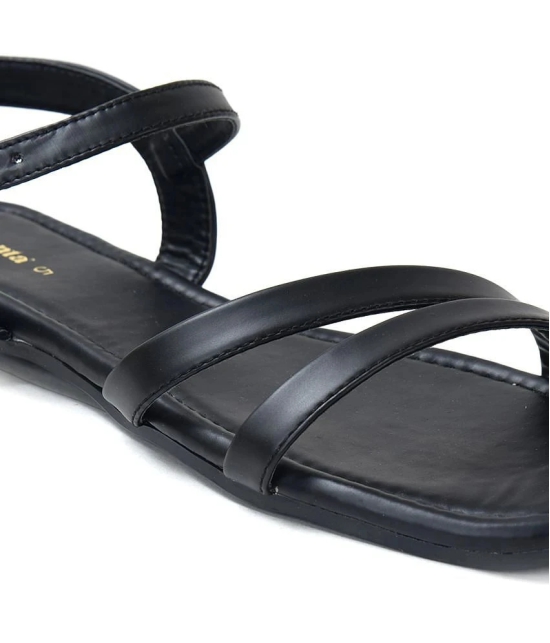 Ajanta - Black Womens Flats - None