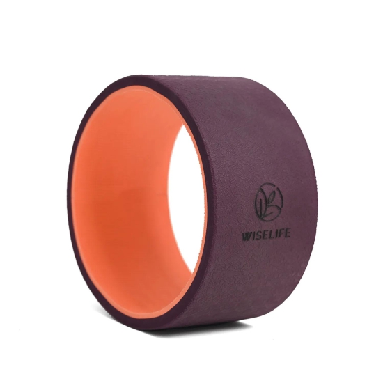 Yoga Wheel Pro-Maroon-Orange