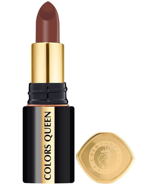 Colors Queen - Coffee Brown Matte Lipstick 4