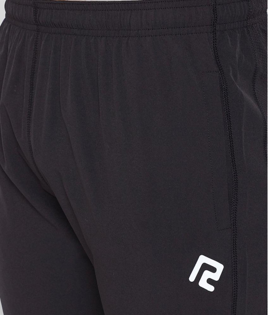 RANBOLT -  Black Polyester Men's Sports Trackpants ( Pack of 1 ) - S