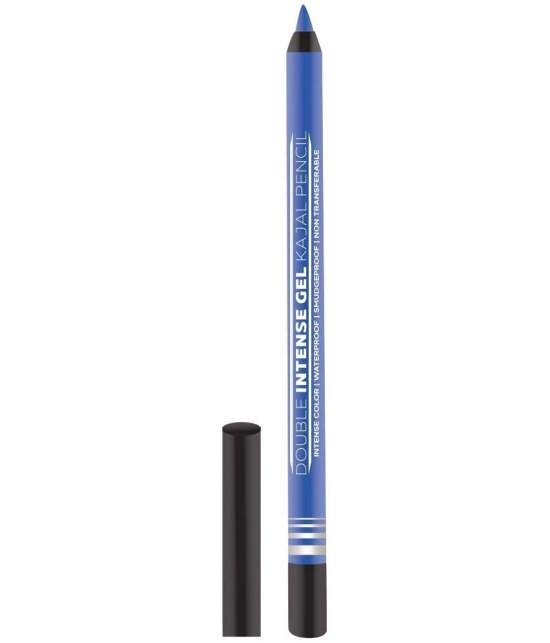 Seven Seas Double Intense Color|Waterproof|Smudgeproof|Non Transferable Gel Kajal(Electric Blue1.5g)