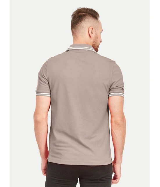 Radprix Cotton Regular Fit Solid Half Sleeves Mens T-Shirt - Brown ( Pack of 1 ) - None