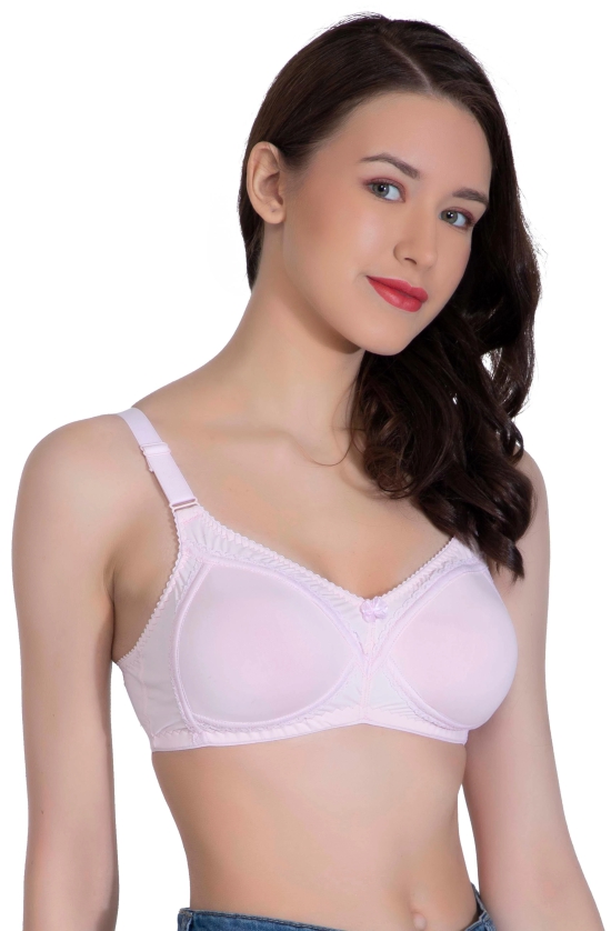 LacyLuxe Full Coverage/Seamless Padded Bra Women T-Shirt Lightly Padded Bra-36B / Navy / Nylon