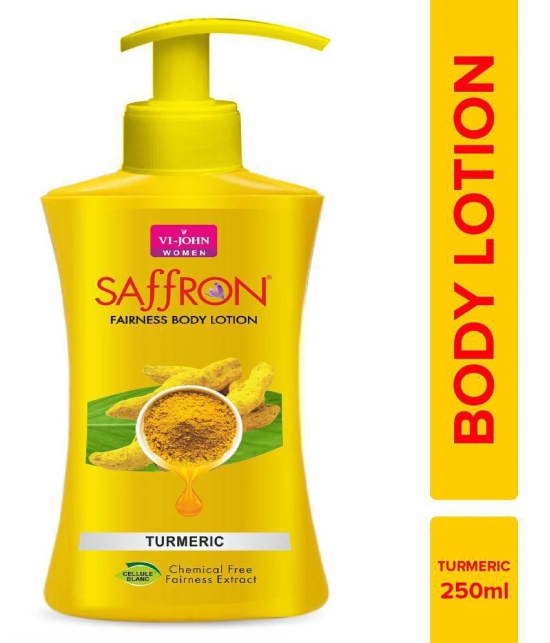 VI-JOHN Saffron Turmeric Fairness Body Lotion for Men & Women 250ml