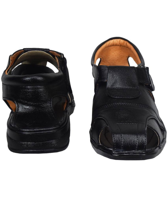 Dream Makers - Black Men's Sandals - None