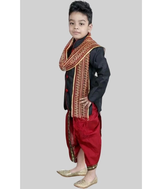 Baby Boys Dhoti Kurta Set - None