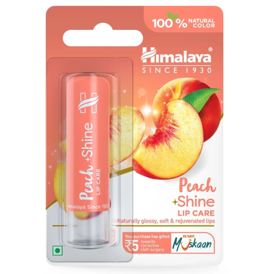 PEACH SHINE LIP CARE 4.5G INDIA 4.5 gm