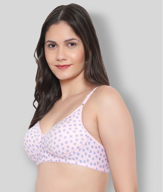 KYODO - Multicolor Cotton Lightly Padded Womens Everyday Bra ( Pack of 3 ) - 40B