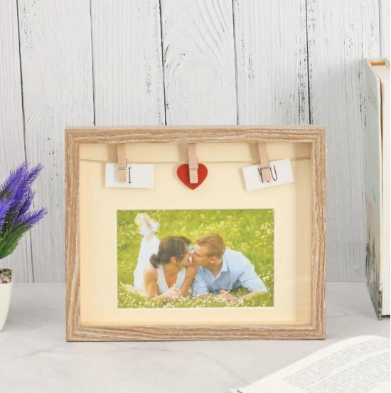 I??U Sticker Clip on Photo Frame for Couples 14*8.5 CM