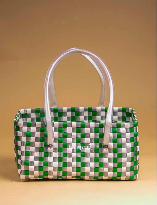 Woven Shopping Half Basket