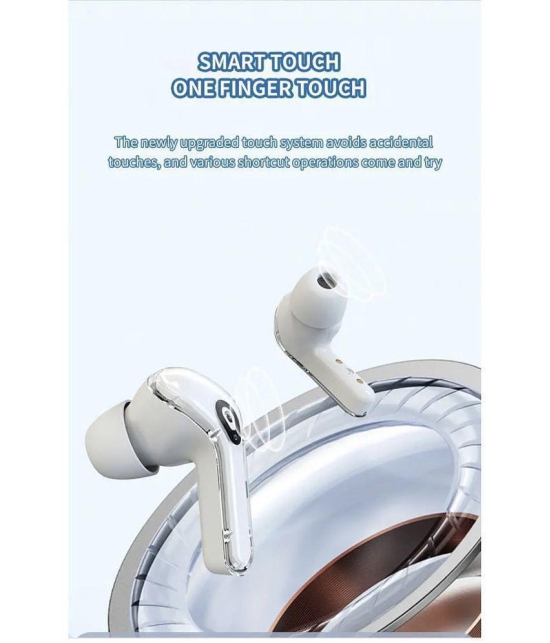 Life Like Ultra Pods Pro Type C Bluetooth Earphone In Ear Powerfull Bass Beige