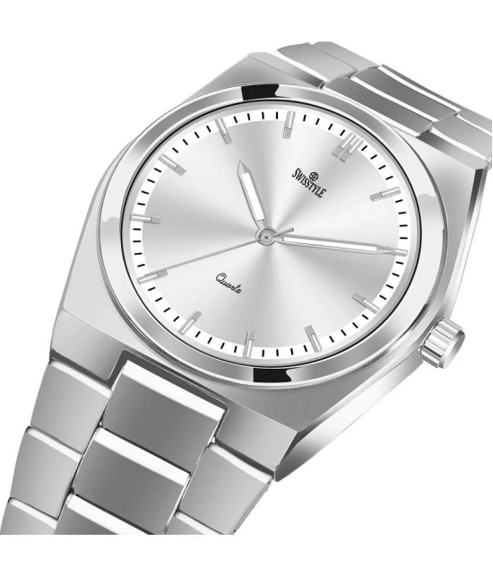 Swisstyle Silver Stainless Steel Analog Mens Watch